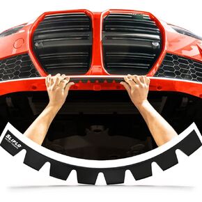 SLIPLO Ultra Universal Front Bumper Scrape Guard Skid Plate Protection for Lowered Cars, Carbon Fiber Splitters and Aftermarket Bumper Lips, Anti-Scratch DIY Protector Kit v2 in Saudi Arabia