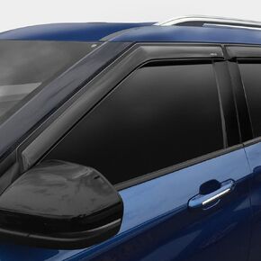 Auto Ventshade [AVS] In-Channel Ventvisor / Rain Guards | Fits 2010 - 2024 Toyota 4Runner- Smoke, 4 pcs. | 194242