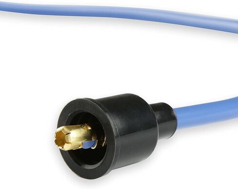 ACCEL 4039B Spark Plug Wire Set - Super Stock Copper Core 8mm - 90 Deg. Boots - Blue in Saudi Arabia