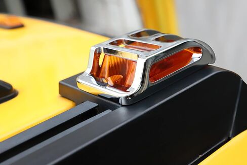 Hihitomorrow For Hummer H2 Chrome Billet Top Corner Marker Light Guards Cages Cover Trim Exterior Accessories Compatible With 2003 2004 2005 2006 2007 2008 2009 Hummer H2 SUV SUT in Saudi Arabia