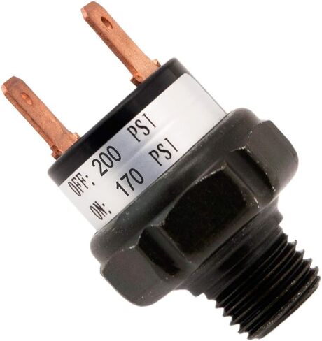 Vixen Horns 170-200 PSI Air Pressure Switch Tank Mount Type 1/4" NPT 12V/24V for Train/Air Horn VXA7200 in Saudi Arabia