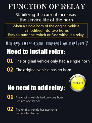 Car Horn 4 pack 12v Waterproof, Banhao horn Used for Trucks Trains and Ships, Electric Snails for Cars, Motorcycles, Alternative Electronic Parts for Cars and Horns for Trains in Kuwait