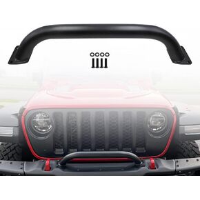 LOSTAR Grille Winch Brush Guard Fits 2018-2021 Je-e-p Wrangler JL & 2020-2021 Gladiator JT 82215351 in Saudi Arabia