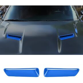 RT-TCZ for Challenger Hood Scoop Insert Vents Cover Trim for Dodge Challenger 2015 up Orange Exterior Accessories 2pcs in Saudi Arabia