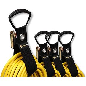 DC Cargo Extension Cord Organizer E-Track Accessories for (Pack of 2) – Keep Cords, Cables, Hoses, Etrack Accessories Organized On E-Track - 17" Hook & Loop Closure Keeps Cables Secure in Saudi Arabia