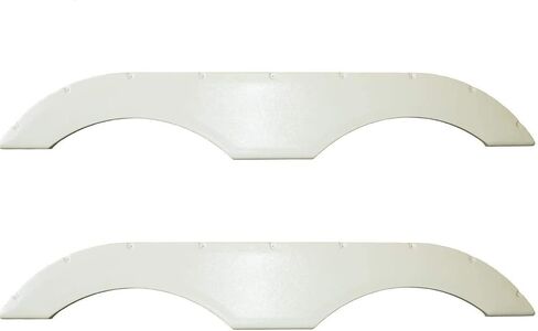 USAMADE Universal Fit Trailer RV Fender التنانير ، زوج ترادمي ، مثالي للمخيمات والمقطورات الترفيهية in Kuwait