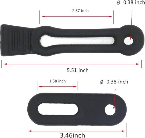 Hood Straps Door Rubber Return Latch Kit Set for Yamaha Rihino Hisun , Compatible with Yamaha Rihino Hisun UTV 500 700 HS700 MSU500 Massimo YS TSC in Kuwait