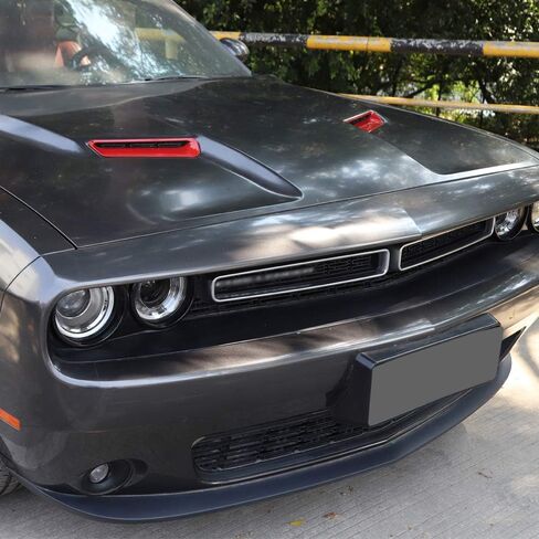 RT-TCZ for Challenger Hood Scoop Insert Vents Cover Trim for Dodge Challenger 2015 up Orange Exterior Accessories 2pcs in Saudi Arabia