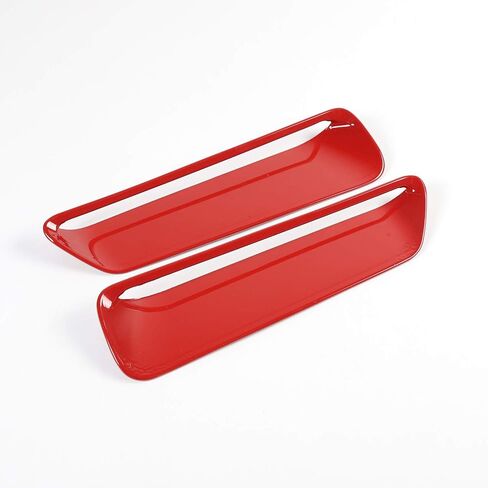 RT-TCZ for Challenger Hood Scoop Insert Vents Cover Trim for Dodge Challenger 2015 up Orange Exterior Accessories 2pcs in Saudi Arabia