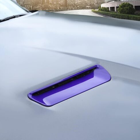 RT-TCZ for Challenger Hood Scoop Insert Vents Cover Trim for Dodge Challenger 2015 up Orange Exterior Accessories 2pcs in Saudi Arabia