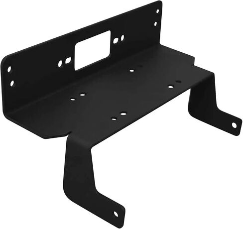 SuperATV Black Ops 3500 LB Winch with Winch Mounting Plate for Polaris Ranger Midsize 400/500 / Crew / 570/800 (See Fitment) | Powder-Coating Prevents Corrosion | Complete Kit Ready for Install! in Saudi Arabia