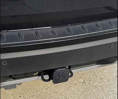 Trailer Hitch Tube Cover Plug Cap,Rubber Receiver Tube Hitch Plug,Trailer Hitch Cover for Toyota 4Runner Tundra Stelvio Chevrolet GMC Jeep Dodge RAM Ford F150 F250 in Saudi Arabia