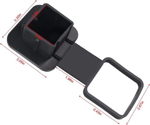 AITRIP 1 1/4 Inch (1.25 Inch) Trailer Hitch Cover Plug Insert Rubber Hitch Plug Fits 1.25 Inch Receivers for Subaru Jeep 2PACK (2 Pack) in Saudi Arabia