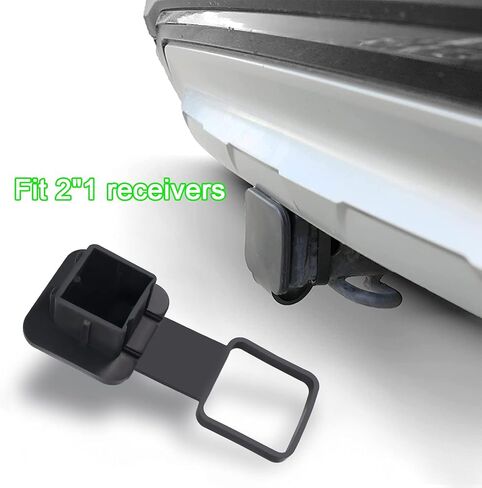 AITRIP 1 1/4 Inch (1.25 Inch) Trailer Hitch Cover Plug Insert Rubber Hitch Plug Fits 1.25 Inch Receivers for Subaru Jeep 2PACK (2 Pack) in Saudi Arabia