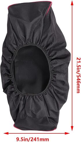 Aramox Badlands Winch Cover Waterproof Winch Cover Waterproof Dustproof Winch Cover Elastic Design Protection Cloth for 8,500 ‑ 17,500 lbs Winch in Saudi Arabia