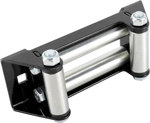 YaeKoo Winch Roller Fairlead 6" (152MM) Mount 4000-5500 LBs Bolt Pattern for Steel Cable ATV/UTV Winches in Kuwait
