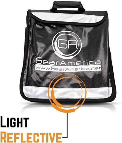 مخمد خط الرافعة من جير امريكا - يمنع الاصابات او التلف عن طريق تقليل ارتداد الكابل - بطانية امان عاكسة - تخزن ملحقات الرافعة والتزوير والسحب in Kuwait