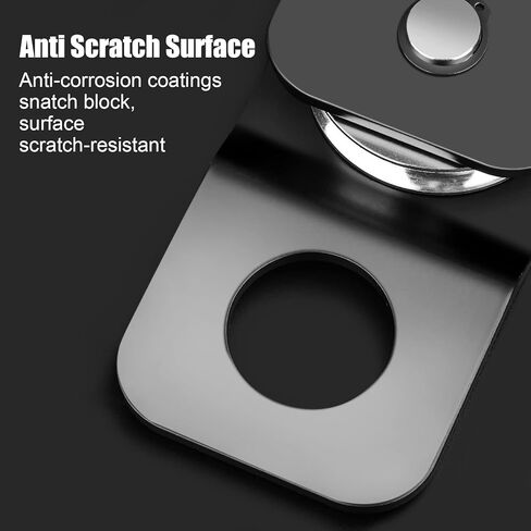 EZOOOOIU 4 طن ونش انتزاع كتلة، انتزاع كتلة بكرة سعة 8000 رطل، ونش انتزاع كتلة بكرة ملحق الانتعاش لشاحنة جرار ATV UTV الأسود in Kuwait