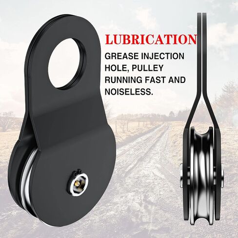 X-BULL 8T على الطرق الوعرة رافعة كتلة البكرة مضاعفة سعة الرافعة الخاصة بك in Kuwait