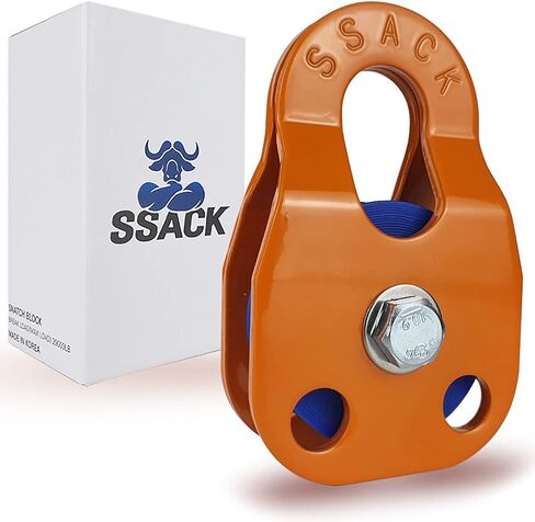 Snatch Block Snatch Pulley Block for Winches Synthetic Rope Max Load 29,000 lbs in Saudi Arabia