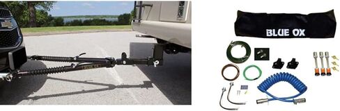 Blue Ox BX4370 Ascent Tow Bar - رسيفر 2 بوصة، تصنيف الفئة III 7500 رطل، أسود in Kuwait