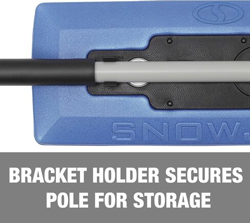 Snow Joe SJBLZD-LED مكنسة الثلج المتداخلة 4 في 1 + مكشطة ثلج، رأس إسفنجي 18 بوصة، مصابيح أمامية، أزرق in Kuwait