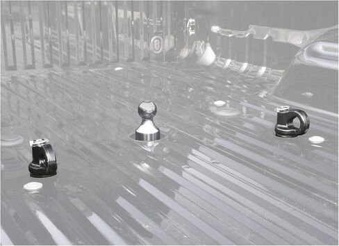 CURT Gooseneck and Receiver Hitch Adapter Bundle for Select Trucks in Saudi Arabia