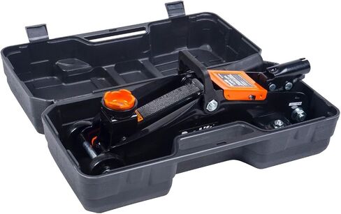 Pro-LifT F-2315PE Grey Hydraulic Trolley Jack Car Lift with Blow Molded Case-3000 LBS Capacity, 12 Inch, Black in Kuwait
