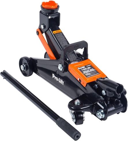 Pro-LifT F-2315PE Grey Hydraulic Trolley Jack Car Lift with Blow Molded Case-3000 LBS Capacity, 12 Inch, Black in Kuwait