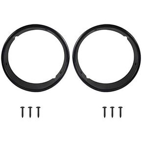 u-Box Wrangler Black Headlight Bezels Headlamp Insert Cover Trim for Jeep Wrangler TJ 97-06 in Kuwait