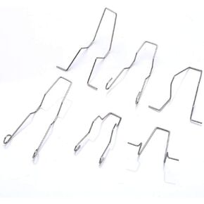 Bulb Retaining Spring Clips for H1/H3/H4/H7 Bulbs Universal Car Headlight Clamp Headlamp Dip Dipped Beam Bulb Hoder Pack of 6 in Saudi Arabia