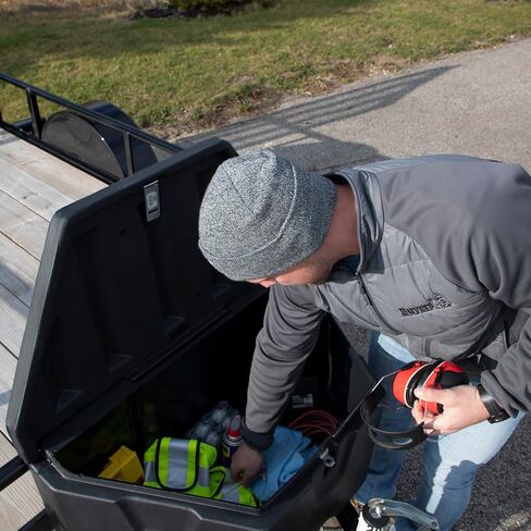 منتجات المشترين - صندوق شاحنة اللسان 1701281، فولاذ أسود، 30.48 × 33.34 × 66 سم in Kuwait