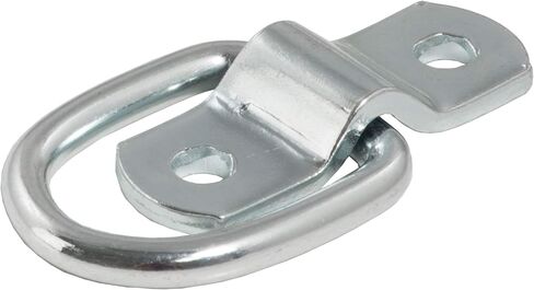 CURT 83730 1 x 1-1/4-Inch Surface-Mounted Trailer D-Ring Tie Down Anchor, 1,200 lbs Capacity in Saudi Arabia