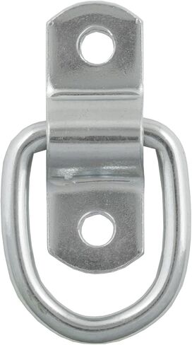 CURT 83730 1 x 1-1/4-Inch Surface-Mounted Trailer D-Ring Tie Down Anchor, 1,200 lbs Capacity in Saudi Arabia