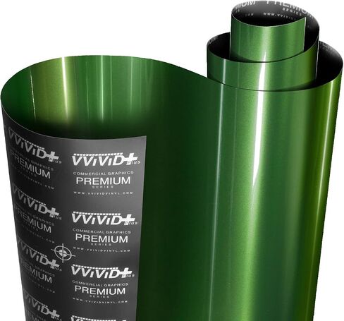 VViViD+ Ultra Gloss Premium Vinyl Car Wrap Film (1ft x 5ft, Gloss Piano Black) in Saudi Arabia