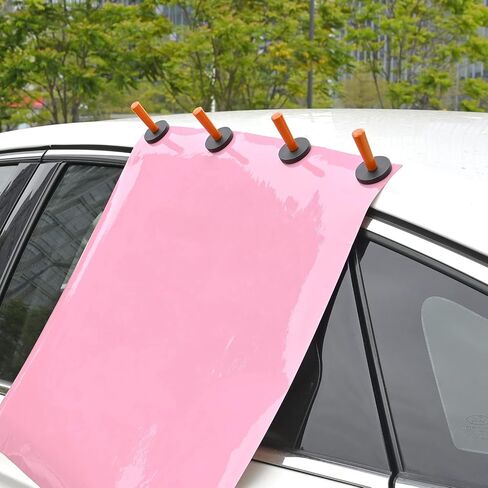 EHDIS Vinyl Wrap Magnets for Cars Wrap Black Magnet Holder Window Tint Tool for Sign Vinyl, Car Wrapping & Crafts Sign Making Car Wrap Magnets-Pack of 4 in Saudi Arabia