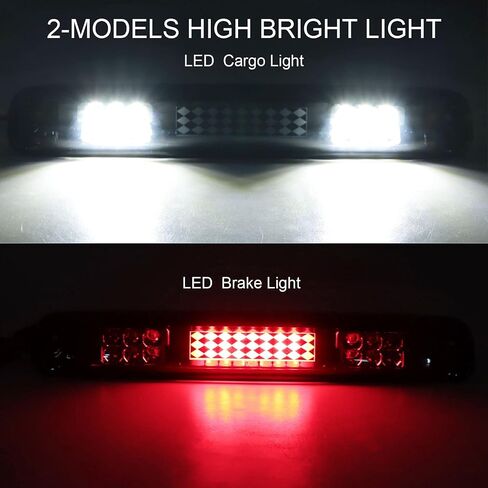 LED Third 3rd Brake Light for 1999-2007 Chevy Silverado GMC Sierra 1500 2500 3500 HD Classic, Rear Cargo Lamp High Mount Stop light in Saudi Arabia