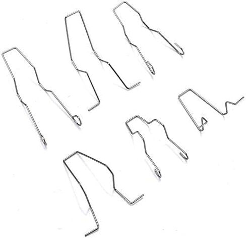 Bulb Retaining Spring Clips for H1/H3/H4/H7 Bulbs Universal Car Headlight Clamp Headlamp Dip Dipped Beam Bulb Hoder Pack of 6 in Saudi Arabia