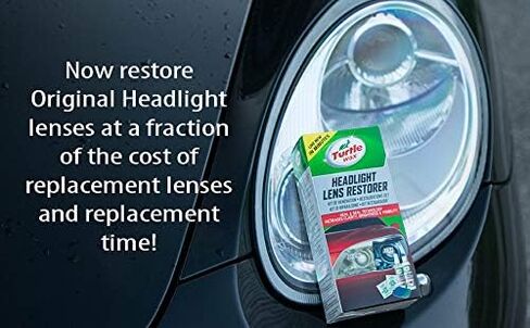 Turtle Wax 53435 Speed Headlight Lens Restorer Kit with Ceramic Acrylic Protection Wipes 2 fl. oz in Saudi Arabia