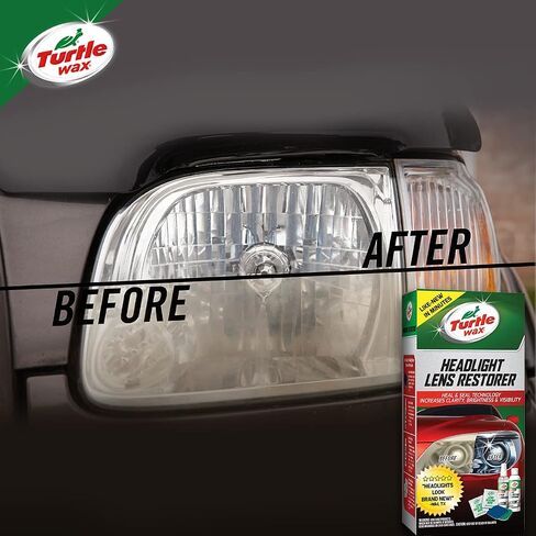 Turtle Wax 53435 Speed Headlight Lens Restorer Kit with Ceramic Acrylic Protection Wipes 2 fl. oz in Saudi Arabia