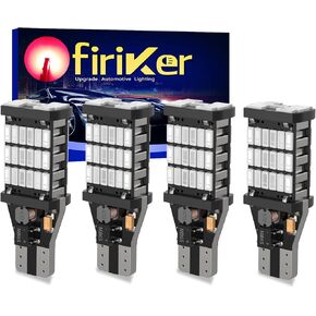 4PCS Brilliant Red 921 T15 912 W16W LED Brake Lights, Error Free 45SMD-4014 Chipsets, 912 921 906 LED Car Bulbs For Car Truck Backup Reverse Tail 3rd High Mount Stop Lights Cargo Lights in Kuwait