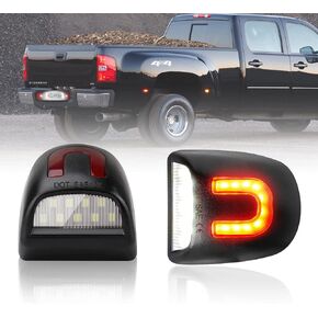 LED License Plate Light Assembly,24pcs LED 6500K White Compatible with Silverado Suburban Tahoe Sierra 1500 2500 3500 HD Escalade EXT, 2 Pack (6500K + BIG LED) in Saudi Arabia