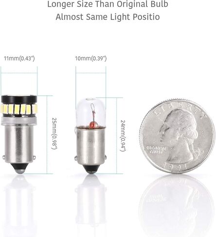 LUYED 5 x Super Bright 3014 24-EX Chipsets BAX9s H6W 64132 38161 مصابيح LED تستخدم لمصابيح القراءة للوقوف in Kuwait