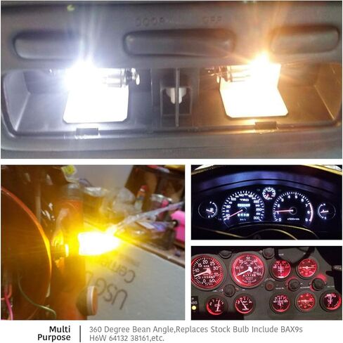 LUYED 5 x Super Bright 3014 24-EX Chipsets BAX9s H6W 64132 38161 مصابيح LED تستخدم لمصابيح القراءة للوقوف in Kuwait