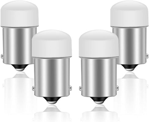 DuaBhoi 1156 LED 1141 BA15S 1003 7506 P21W 1073 3497 Bulb Replacement for Car Camper RV Tail Side Marker Parking Turn Signal Interior Indoor Lights Lamp 4PCS Amber Yellow in Saudi Arabia