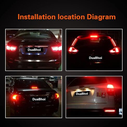 DuaBhoi 1156 LED 1141 BA15S 1003 7506 P21W 1073 3497 Bulb Replacement for Car Camper RV Tail Side Marker Parking Turn Signal Interior Indoor Lights Lamp 4PCS Amber Yellow in Saudi Arabia