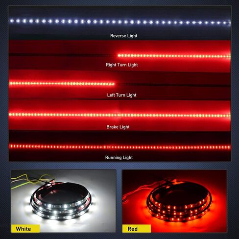 4 قطع من مصابيح شريط إضاءة نيون للسيارة من Nilight 256 مصباح LED RGBIC متعدد الألوان DIY صوت نشط وضع الموسيقى مع التحكم في التطبيق وشرائط الإضاءة السفلية للتحكم عن بعد، ضمان لمدة عامين in Kuwait
