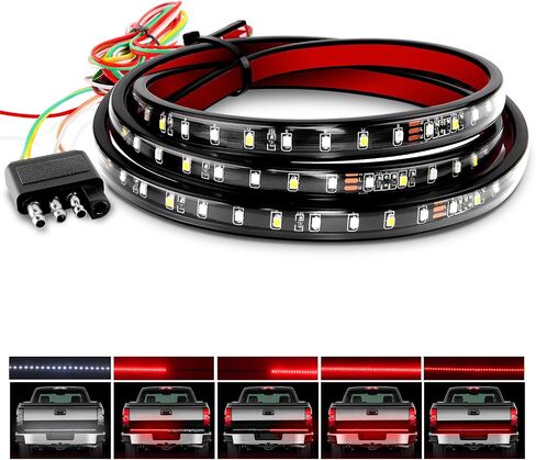 4 قطع من مصابيح شريط إضاءة نيون للسيارة من Nilight 256 مصباح LED RGBIC متعدد الألوان DIY صوت نشط وضع الموسيقى مع التحكم في التطبيق وشرائط الإضاءة السفلية للتحكم عن بعد، ضمان لمدة عامين in Saudi Arabia