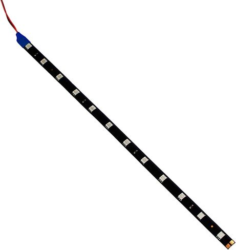 DC 12V Waterproof 1Ft 12 LED Strip Underbody Light with 6 inches Wires for Motor (Amber/Yellow,Pack of 6) in Kuwait