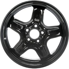 Dorman 939-134 15 x 6 In. Steel Wheel Compatible with Select Kia Models, Black, Painted Finish